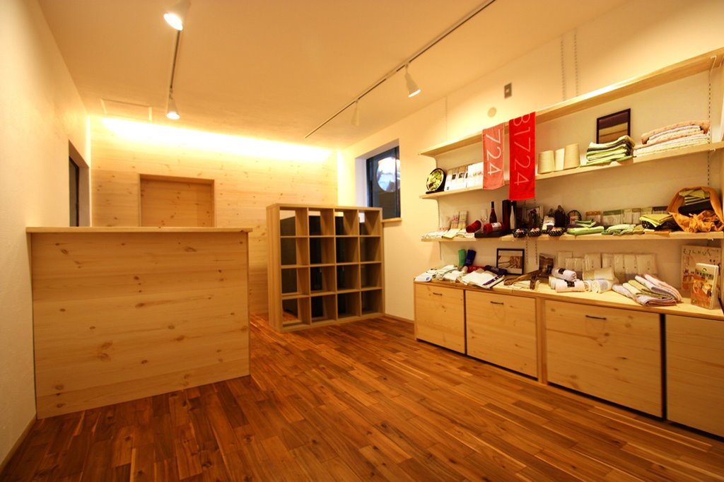 泉州タオルのショールーム